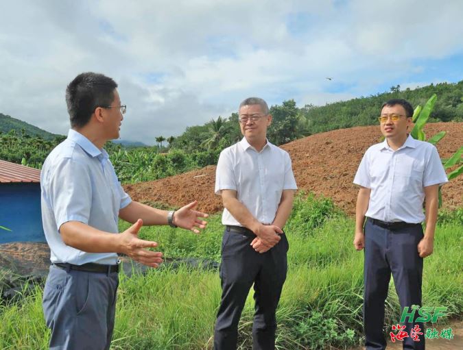 艾軼倫在立才農(nóng)場公司墾區(qū)耕地“非糧化”“非農(nóng)化”專項整改復耕地塊調研。